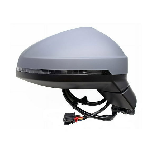 New Right Door Mirror Fits Audi A4 2018 W/ Side Assist Light Au1321136 8W0949102