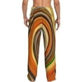thumbnail image 7 of Salouo Colorful Swirl Print Pajama Pants for Men, Lounge Pants Elastic Waistband Casual Men's sleepwear Loungewear Sleep Pajama Pant -Small, 7 of 7