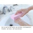 thumbnail image 4 of Cepillo de ducha de esponja exfoliante ultra suave Rawiri (3 piezas), color aleatorio, 4 of 8