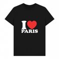 thumbnail image 1 of Apoh  Adult I Heart Paris T-Shirt, 1 of 4