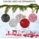 thumbnail image 4 of Adorno para espejo retrovisor de coche, bola de la suerte colgante, colgante de cristal de Navidad, joyería, accesorios para automóviles, abalorio de diamantes de imitación para mujer, decoración de coche Ormromra LRWJ443-11, 4 of 5