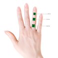 thumbnail image 6 of ANGARA Nature Inspired Square Lab Grown Emerald Twisted Vine Engagement Ring for Women in 14K Yellow Gold (Size-5mm) | May Birthstone, Anniversary, Jewelry Gift for Women | Lab-Grown Emerald Ring, 6 of 9