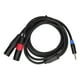 thumbnail image 3 of Cable Adaptador de Audio NikouMX Macho Estéreo de 3,5 mm a XLR, 3 of 8