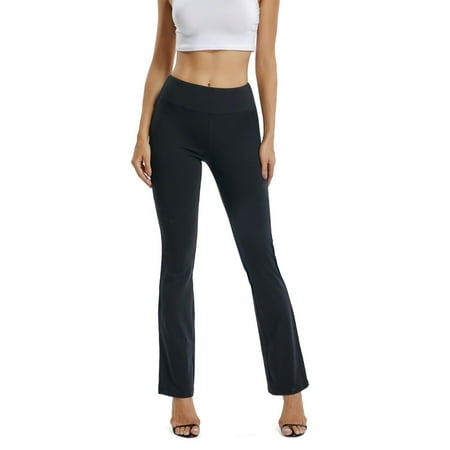 high waisted bootcut yoga pants