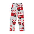 thumbnail image 6 of Daiia Gnomes On The Car Men's Sleep Pant with Pockets and Drawstring,Pajama Pants-Medium, 6 of 9