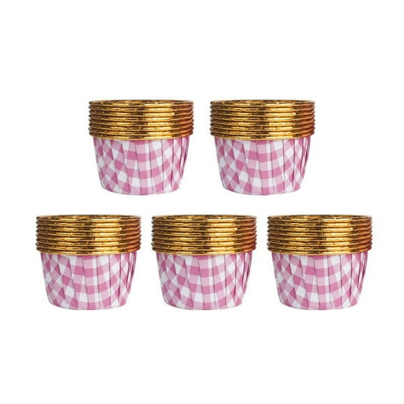 Baking Cups Cupcake Liners Large Flanged Cake Cups Multicolor Baking Desserts High Temperature Cake Cups