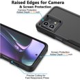 thumbnail image 6 of For Motorola Moto G Stylus 5G 2023 Case, Phone Case for Moto G Stylus 5G 2023 6.5 inch ,Takfox Shockproof Protection Heavy Duty Armor Hard Plastic & Rubber Rugged Bumper 2-in-1 Case Cover( Black), 6 of 11