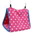 thumbnail image 1 of Bird Hammock, Bird Hut Convenient Practical With Hooks For Hamsters For Parrots For Hedgehogs Green,Pink, 1 of 8