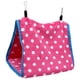 thumbnail image 3 of Hamaca colgante triangular de franela, plegable, portátil y cómoda, con ganchos para loros, hámsteres y ardillas (rosa), 3 of 14