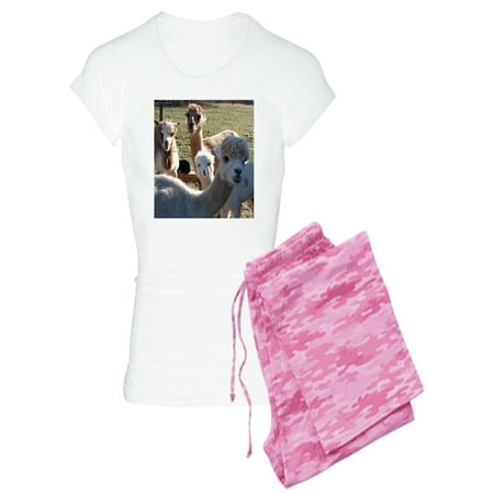 

CafePress - ALPACA FAMILY PORTRAITâ„¢ - Women s Light Pajamas