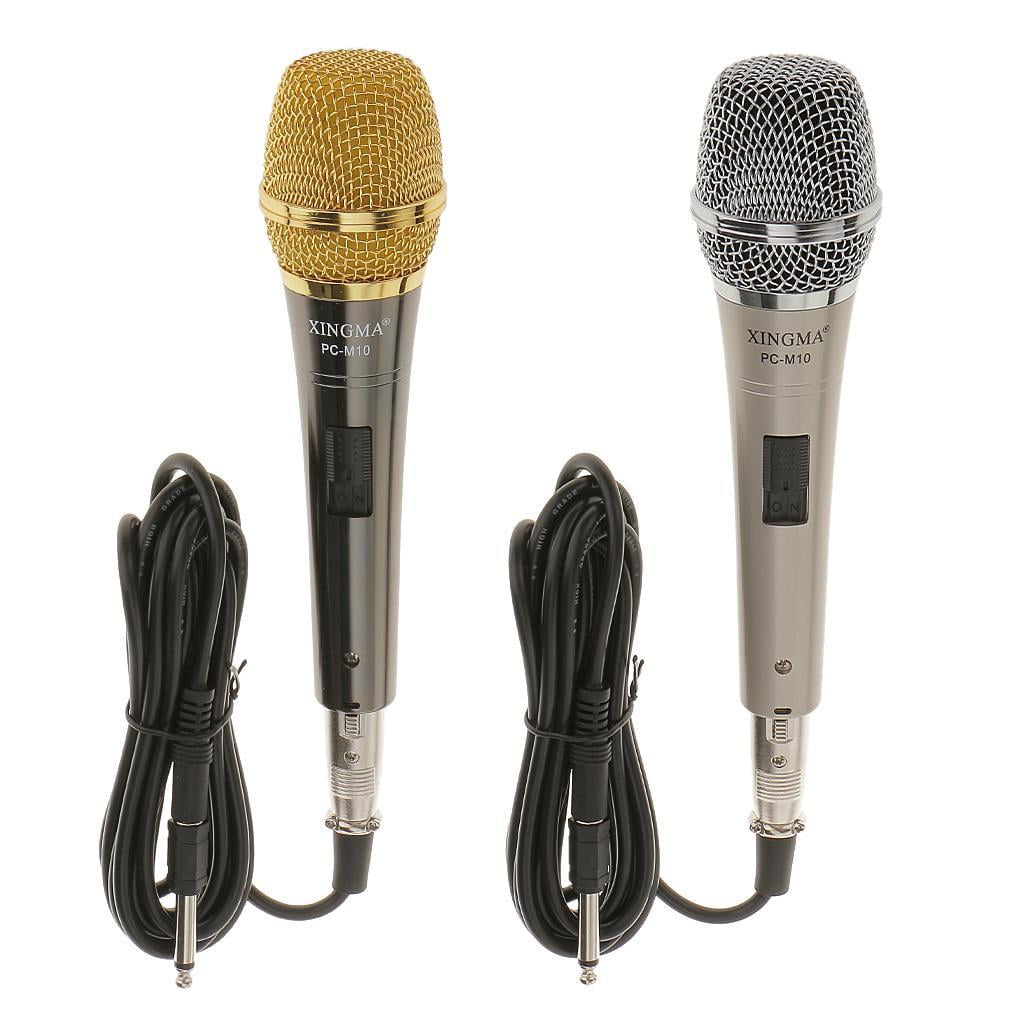 LeeQinersw PC-M10 Condenser Microphone Studio Microphone Microphone Microphone Black Gold