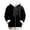 C-Black186, variant on DHFJKG Womens Fuzzy Trim Zip Up Hoodies Sweatshirt With Warm Lining Casual Loose Fit Long Sleeve Winter Insulated Hooded Drawstring Jacket For Everyday Wear Comfort Outerwear