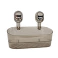 thumbnail image 2 of Elodie Suction Cup Shower Shelf Simple Storage Rack for Kitchen Toilet Laundry Room Brown, 2 of 8