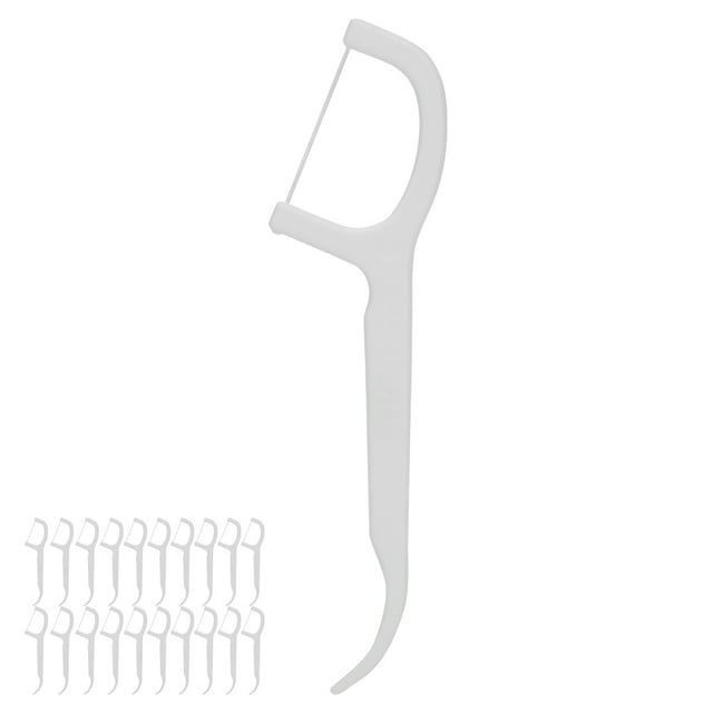 Dental Floss Picks,20pcs Professional Dental Floss Disposable Floss Picks Teeth Cleaning Floss Picks Smart Functionality