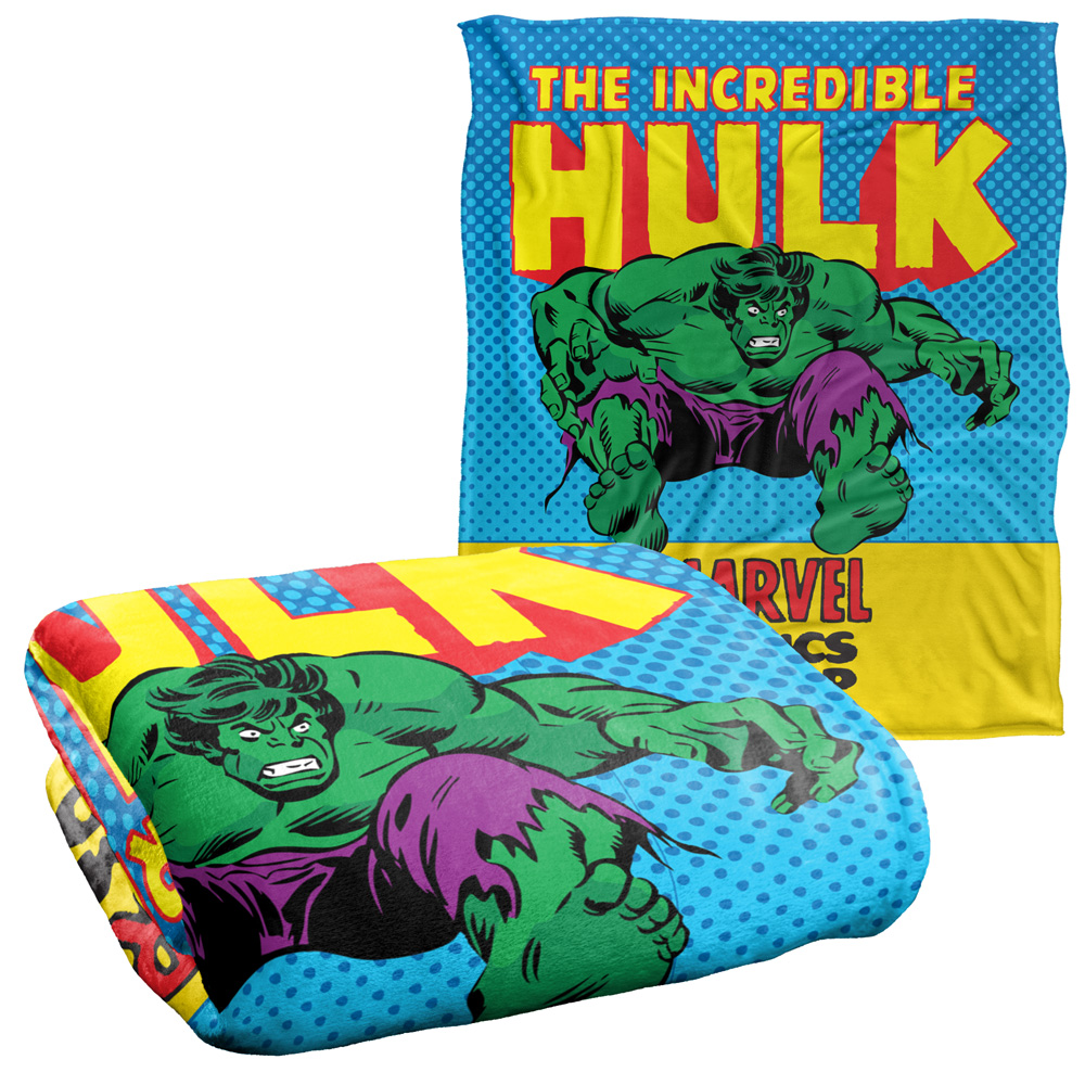 Hulk Blanket, 50"x60" Corner Box Silky Touch Super Soft Throw Blanket
