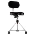 thumbnail image 1 of Drum Throne Gibraltar 9608MB con respaldo y altura ajustables, 1 of 9