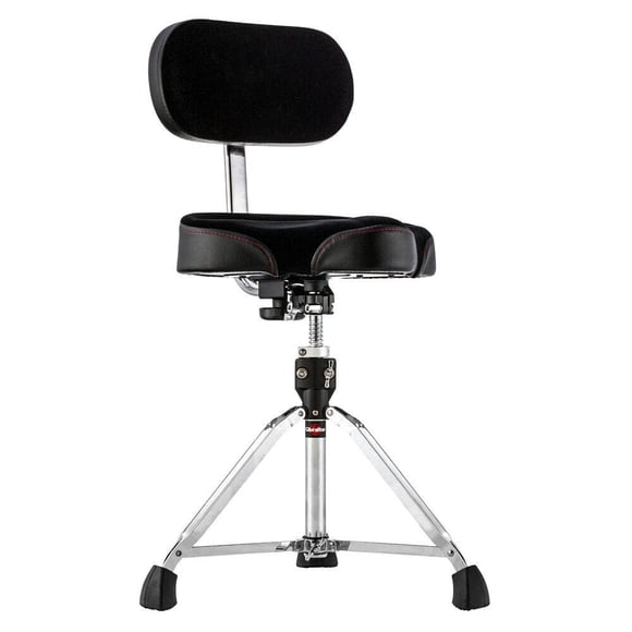 Drum Throne Gibraltar 9608MB con respaldo y altura ajustables