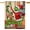 Merry Christmas, variant on Merry Christmas Home Decorative House Flag Max, Xmas Gifts Garden Yard Lawn Santa Reindeer Fireplace Outside Decor, Winter Holiday Farmhouse Outdoor Large Decoration Double Sided 28 x 40
