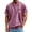 Hot Pink_#11, variant on Sewkxo Henley Shirts for Men Acid Washed Oversized T Shirts Short Sleeve Summer Tops Stylish Vintage Plain Tees,Black XL
