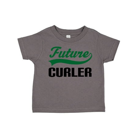 

Inktastic Future Curler Kids Curling Sports Gift Toddler Boy Girl T-Shirt