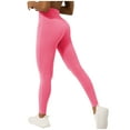 thumbnail image 4 of OSFVNOXV Crossover Leggings for Teens Soft High Waisted V Cut Cross Waist Workout Yoga Pants, 4 of 5
