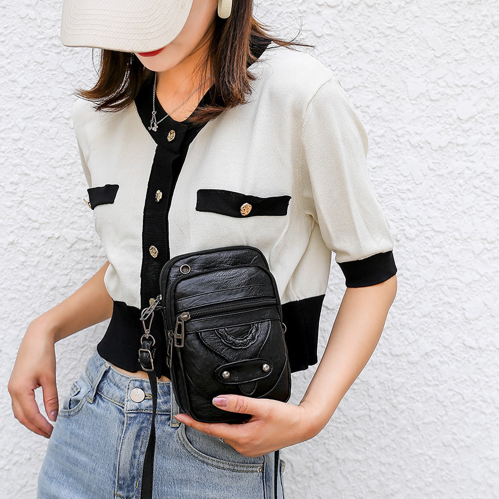 Small Crossbody Bag For Women – Cell Phone Wallet Purse, Mini Shoulder Bag For Travel & Daily Use
