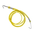 thumbnail image 5 of Baca con tiras elásticas, cable de cuerda elástica y ganchos para equipaje Amarillo, 5 of 5