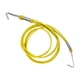 thumbnail image 5 of Baca con tiras elásticas, cable de cuerda elástica con ganchos para equipaje Amarillo, 5 of 5