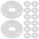 thumbnail image 3 of 80 tapones de silicona transparente para usar solos o con clip espaciador para pulseras de cadena de serpiente., 3 of 6