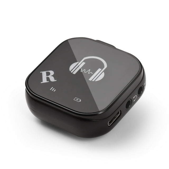 Système de Moniteur Sans Fil Intra-Auriculaire 5.8G Double Canal avec Émetteur et Récepteur 3-en-1 pour Studio, Répétition de Groupe, Audio Sans Fil