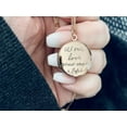 thumbnail image 2 of Personalized engraved handwriting locket, Custom Locket necklace in gold/silver/rose gold, 2 of 10