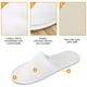 thumbnail image 4 of Pantuflas desechables JAMW 4 pares con punta cerrada esponjosas para el hogar y el hotel Sencillez, 4 of 5