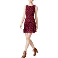 thumbnail image 1 of Vestido Fit & Flare Maison Jules Corazones Rojo XS, 1 of 1