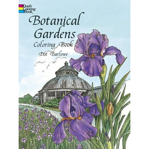 Botanical Gardens Coloring Book