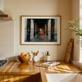 thumbnail image 3 of The Infinity Door - Manhattan Beach California Photography Sunset Ocean Coastal Water Beach Seascape Oak Framed Wall Art Print 5 x 7 inches, 3 of 6