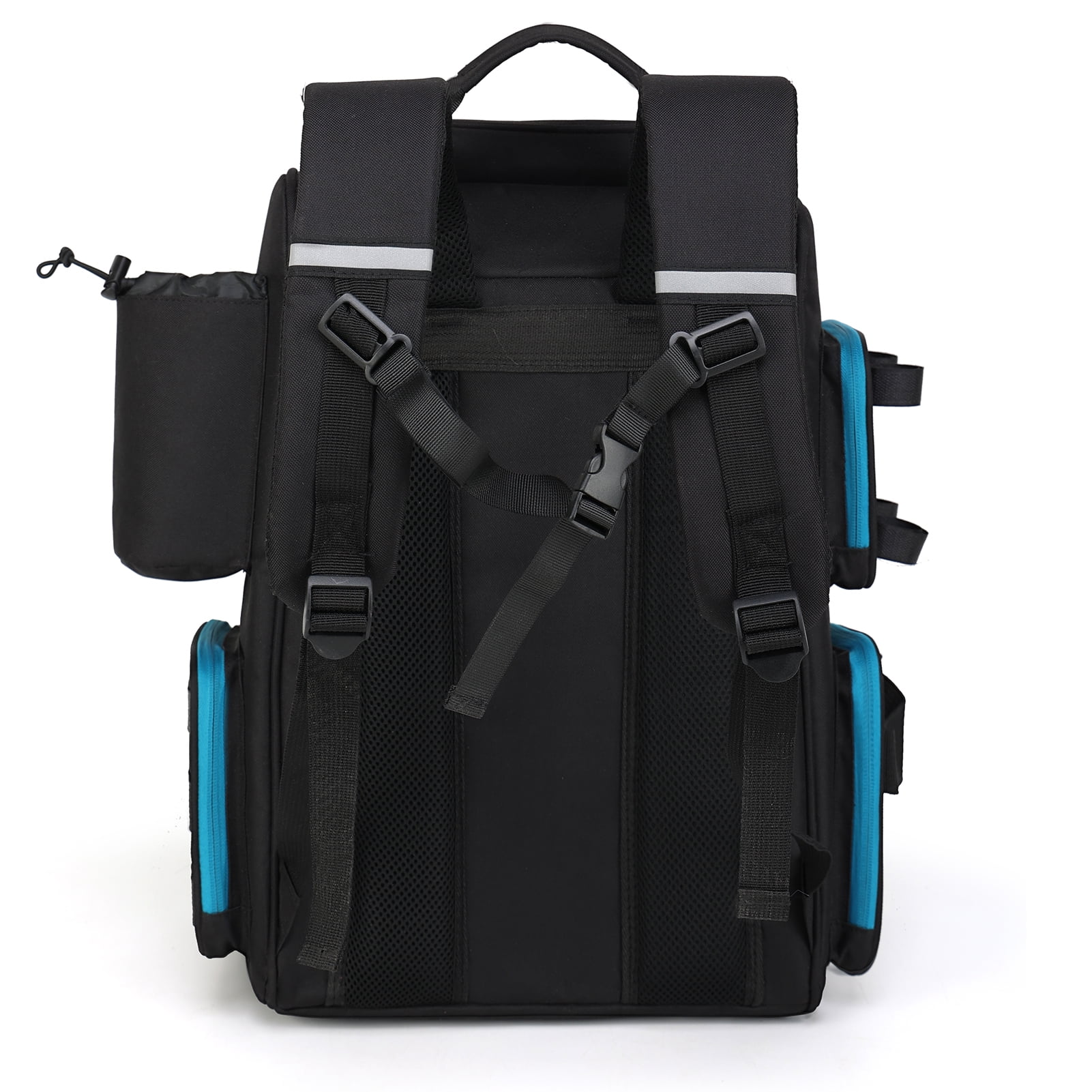 Fishing Lixada Fishing Backpack Waterproof Fishing Tackle Storage Bag With 4 Trays And Rain Cover