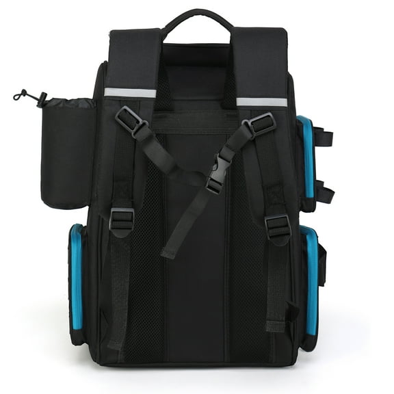 Tackle Lixada Fishing Backpack Waterproof Fishing Tackle Storage Bag With 4 Trays And Rain Cover