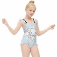 thumbnail image 4 of Cinnamoroll Girls One Piece Swimsuits Hawaiian Summer Swimwear Beach Bathing Suit Outfits, 4 of 7