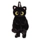 thumbnail image 1 of Mochila de peluche lindo animal gato moda mochila para adultos Negro Peluche, 1 of 10