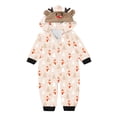 thumbnail image 2 of Odeerbi Matching Family Christmas Pajamas Sets Baby Romper Jumpsuits 2024 Fashion Xmas Print Family Jammies European And American Parent-Child Suit Loungewear Sleepwear for Baby, 2 of 5
