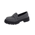 thumbnail image 2 of Viluyesy Loafers for Women Platform Slip On Chunky Sole Glitter Comfortable Casual Dress Shoes Lug Sole Everyday Silver Size 6.5, 2 of 8