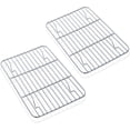 thumbnail image 1 of Cooling Grid Set Of 2, Cooling Grid Stainless Steel Wire Rack For Roasting, Baking, Grilling, Cooling, Cooling, Healthy & Durable, Rustproof & Dishwasher-Safe, 1 of 6
