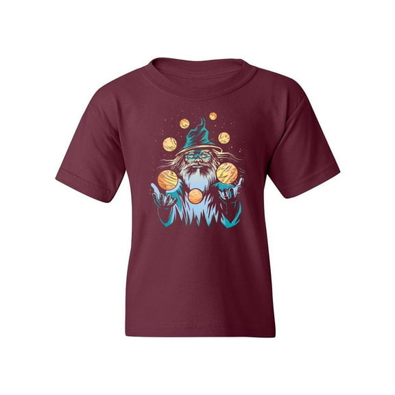 Planet Wizard T-Shirt Juniors -Smartprints Designs, x-Small