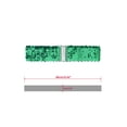thumbnail image 3 of INSPIRE CHIC Women's Shining Wide Waist Belts Interlock Buckles Sequins Decor Stretchy Belts 2PCS Green, 3 of 6