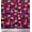 Dark Magenta, variant on Soimoi Black Cotton Duck Fabric Leaves,Star & Cute Animals Kids Print Sewing Fabric Yard 42 Inch Wide