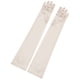 thumbnail image 1 of INSPIRAR CHIC Guantes Largos para Mujeres Guantes de Ópera Elegantes de los Años 1920 para Fiesta de Noche, Mitones de Dedos Completos, Color Champán Brillante, Talla Única, 1 of 5
