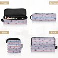 thumbnail image 5 of Hair Tools Storage with Heat Resistant Mat- Small Pattern Printed Curling Iron Travel Bag/Flat Iron Case for Women, 5 of 8