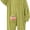 Green, variant on Funny Big Mouth Monster Onesie, Goofy Plush Cartoon Animal Costume, Ultra-Soft Halloween Cosplay Party Pajamas with Pocket & Pink Big Comb, Ages 2-10 Years