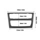 thumbnail image 2 of Car Air Conditioning CD Panel Trim Frame Carbon Fiber Decor Fit for E84 X1 2011‑2015, 2 of 3