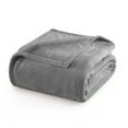 thumbnail image 3 of IR Imperial Rooms Fleece Bed Blanket 310 GSM Microfiber Lightweight Warm Winter Blanket Fluffy Cozy Plush Twin Silver Size, 3 of 15